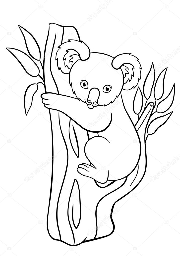 Get 85 Koala Coloring Pages Printable Ideas 43