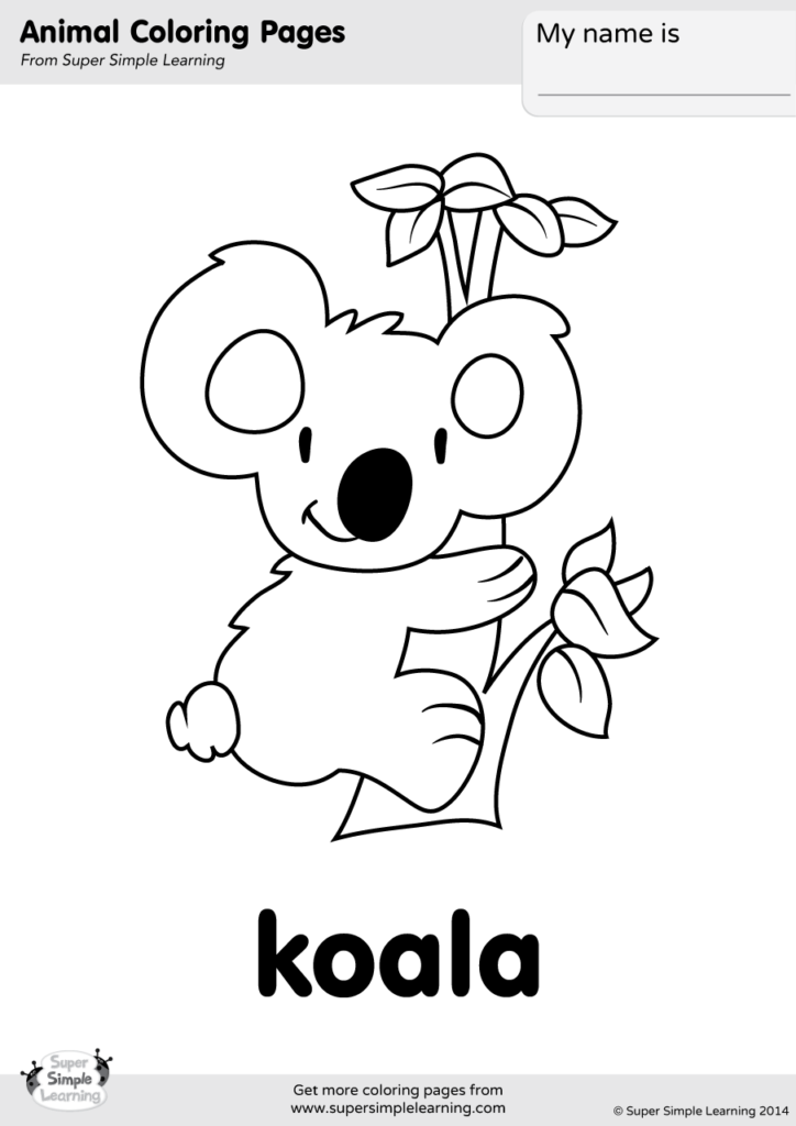 Get 85 Koala Coloring Pages Printable Ideas 64