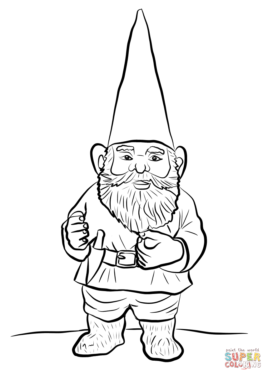 Save 60 Summer Gnome Coloring Pages Free Printable Ideas 58