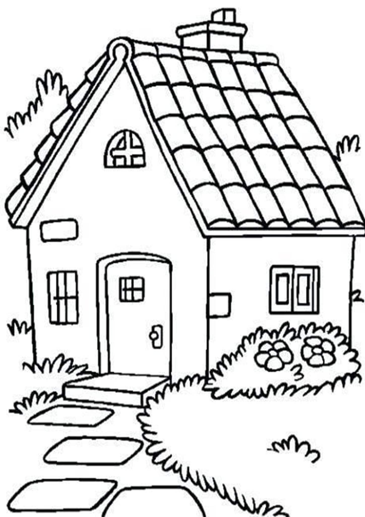 20 Coloring Pages To Print House