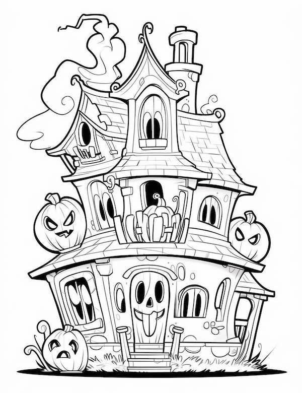 20 Coloring Pages To Print House