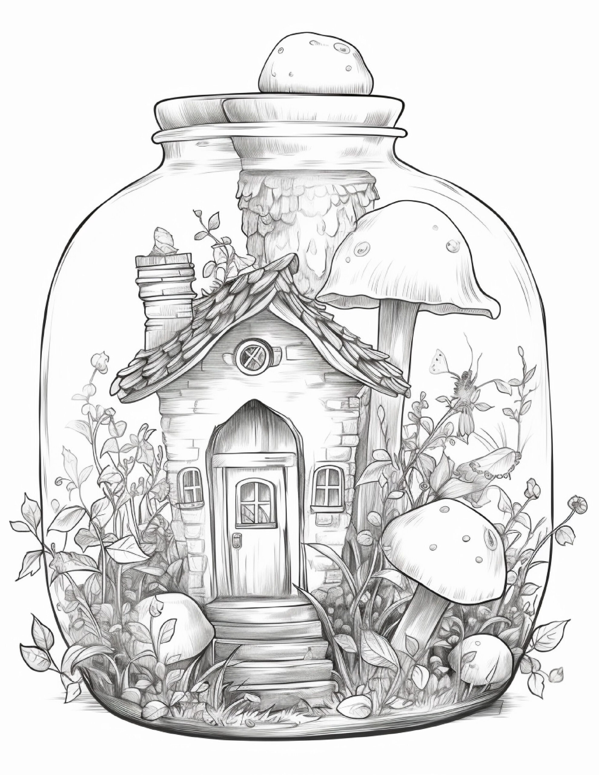 20 Coloring Pages To Print House