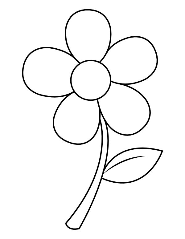 20 Flower Number Coloring Pages