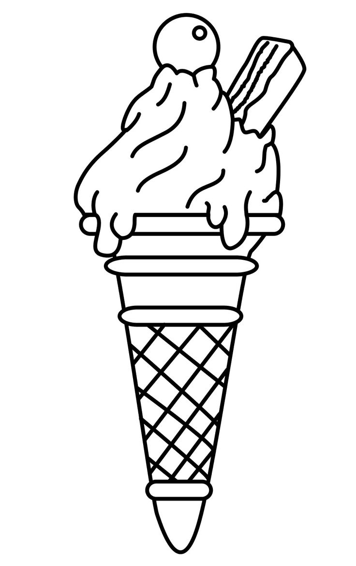 20 Ice Cream Coloring Pages For Adults