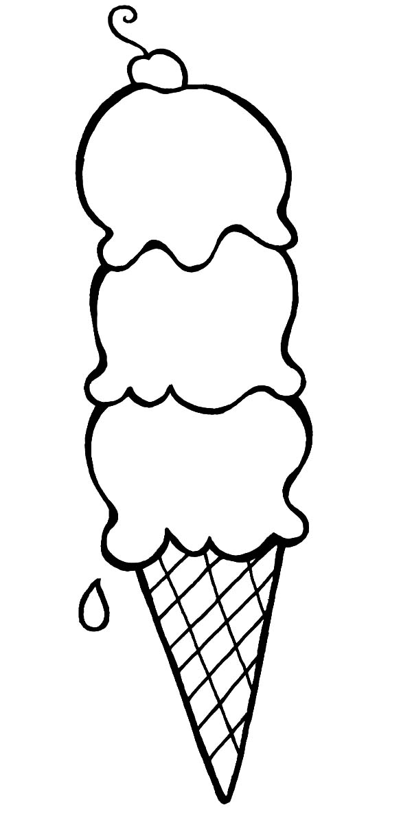 20 Ice Cream Coloring Pages For Adults