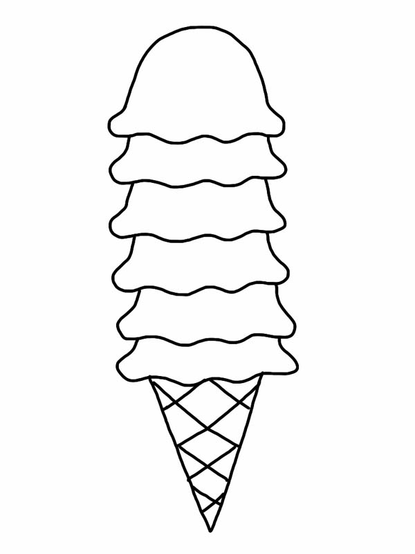 20 Ice Cream Coloring Pages For Adults