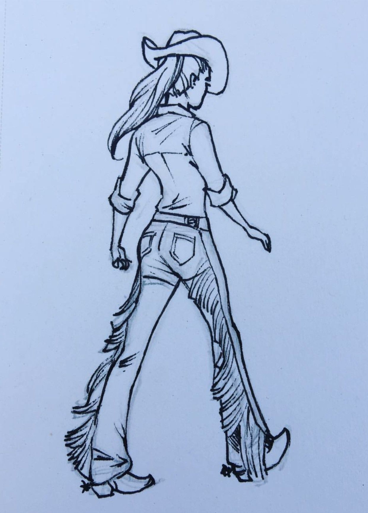 20 Western Girl Coloring Pages
