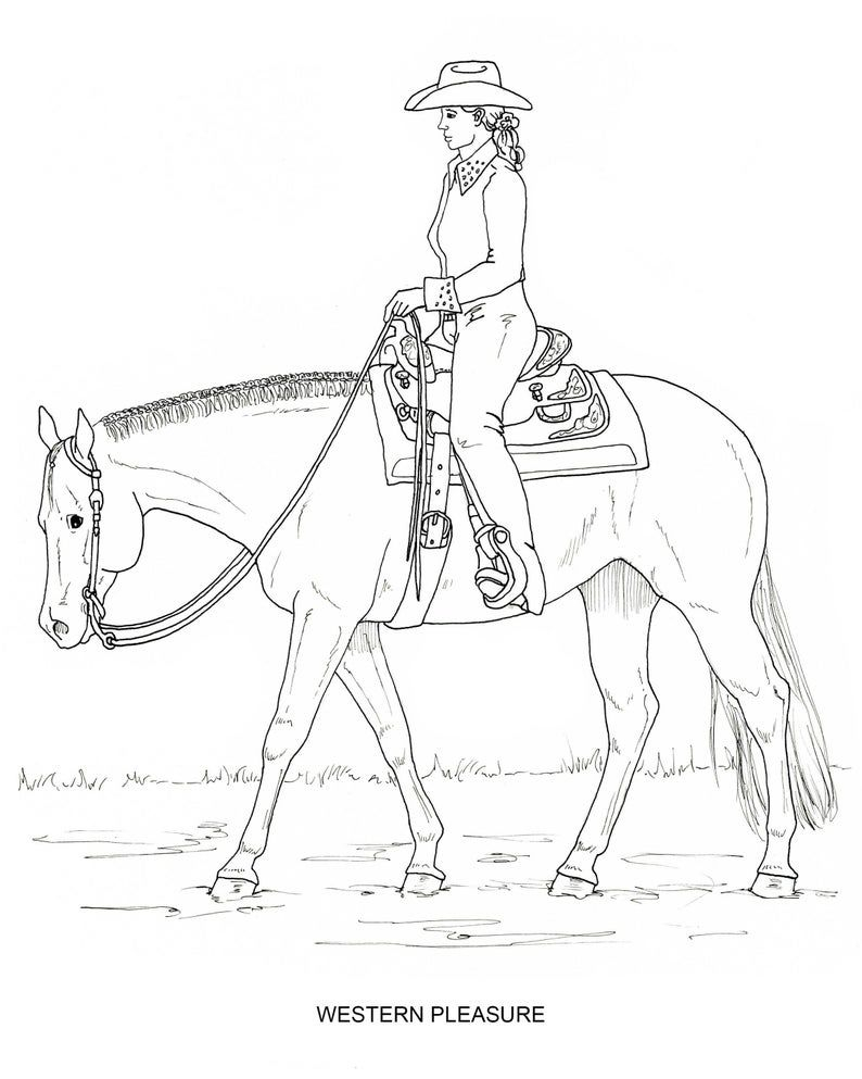 20 Western Girl Coloring Pages